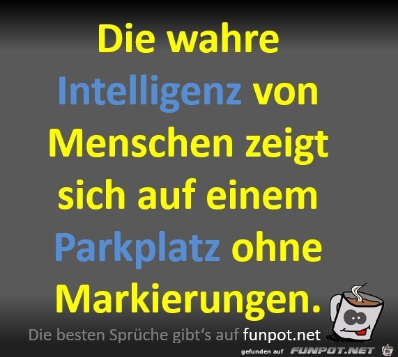 Die wahre Intelligenz von Menschen