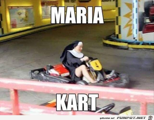Nicht nur Mario kann Kart fahren