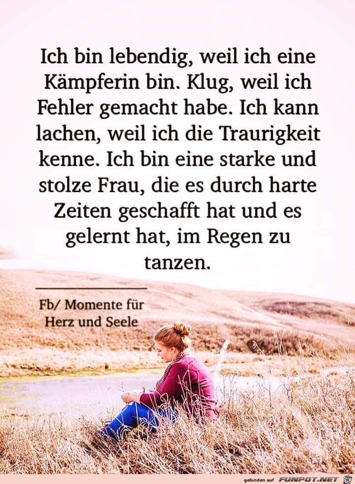 Ich bin lebendig