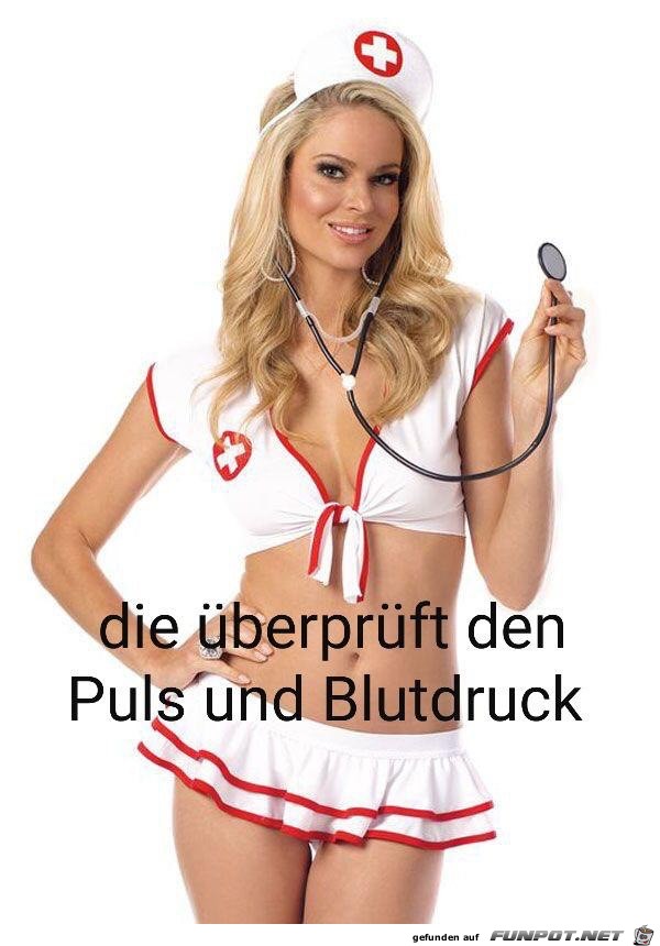 Diese Krankenschwestern wrde sich wohl jeder...