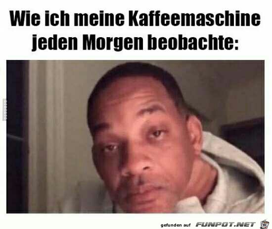 Wie ich meine Kaffemaschine...........