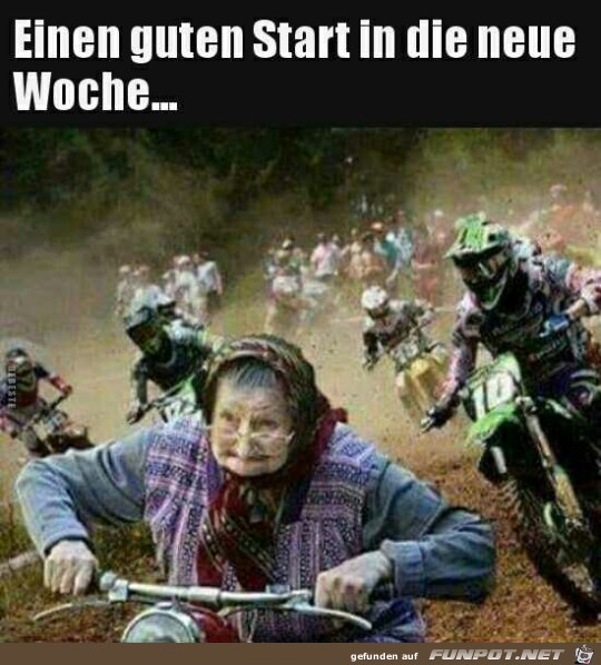 Einen guten Start in die neue Woche