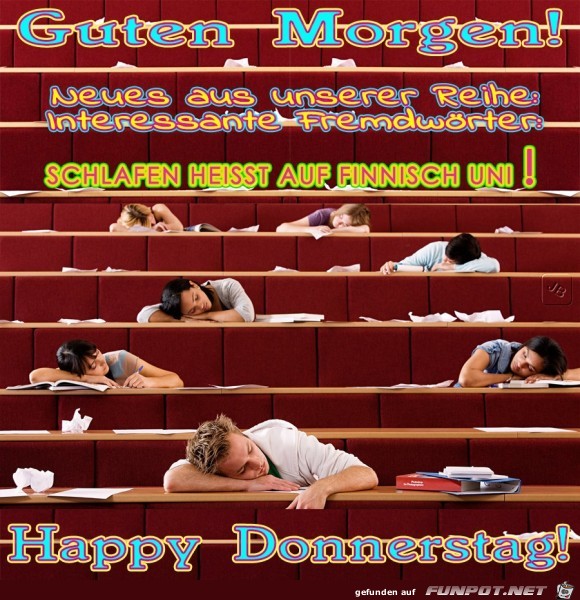 Donnerstag Donnerstag
