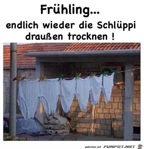 Draussen trocknen Draussen trocknen