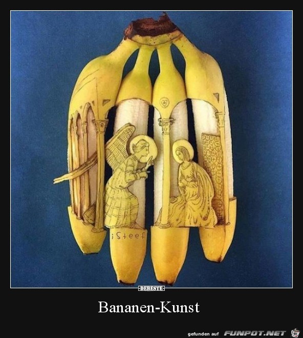Bananen-Kunst