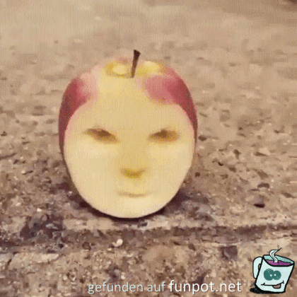 Ameisen höhlen Apfel aus Ameisen höhlen Apfel aus