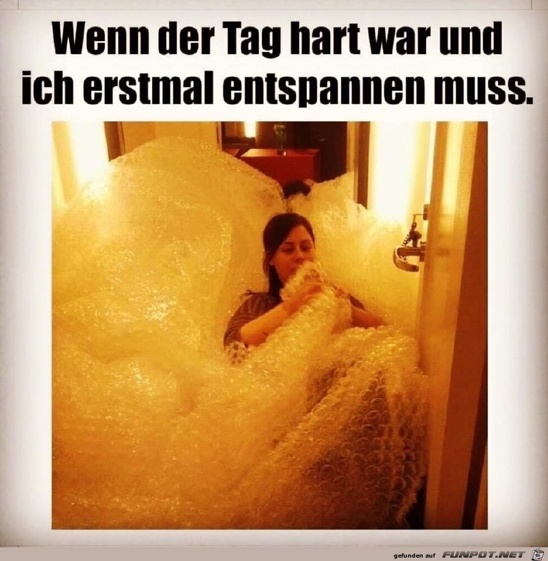 Jetzt erst mal entspannen Jetzt erst mal entspannen