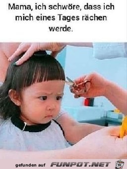 Ich werde mich eines Tages rächen Ich werde mich eines Tages rächen