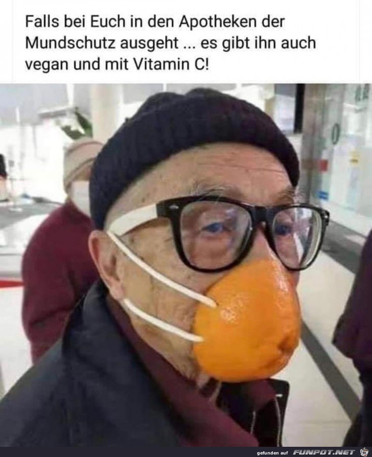 Vitamin C haltiger Atemschutz