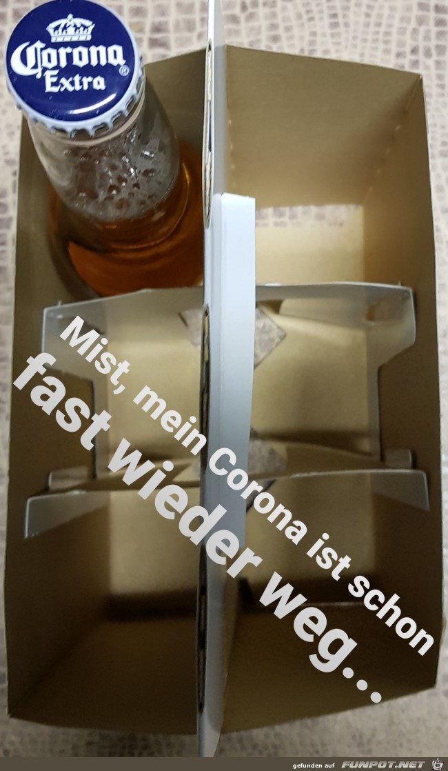 Corona ist fast weg Corona ist fast weg