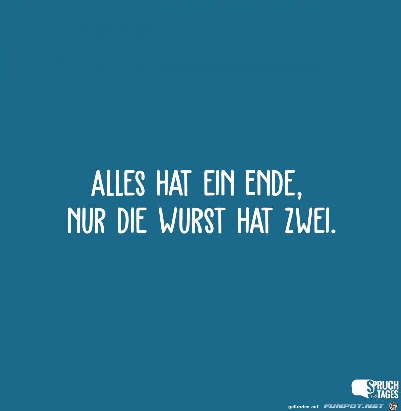 alles hat ein ende