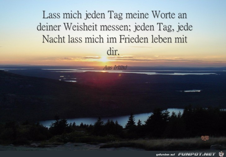 lass mich jeden tag