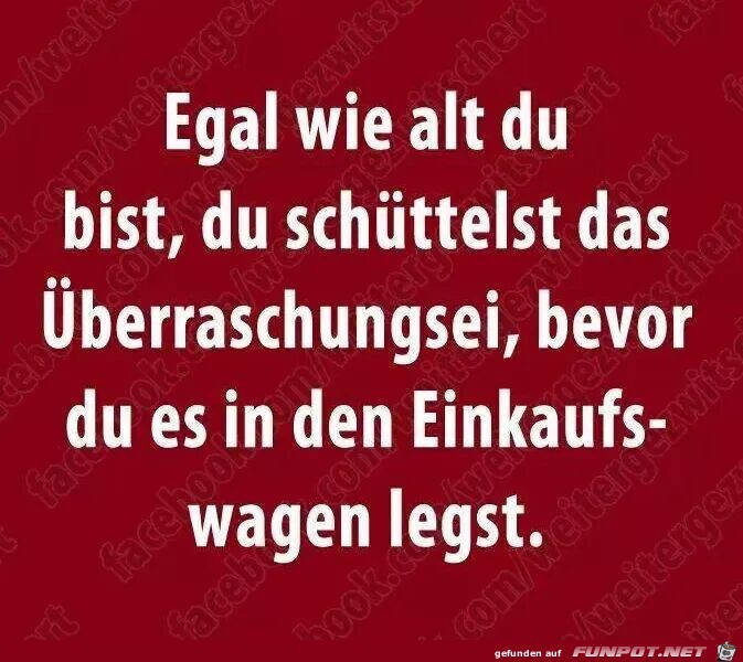 Egal wie alt du bist Egal wie alt du bist