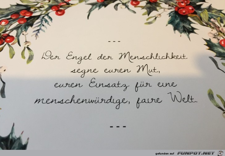 der engel der Menschlichkeit