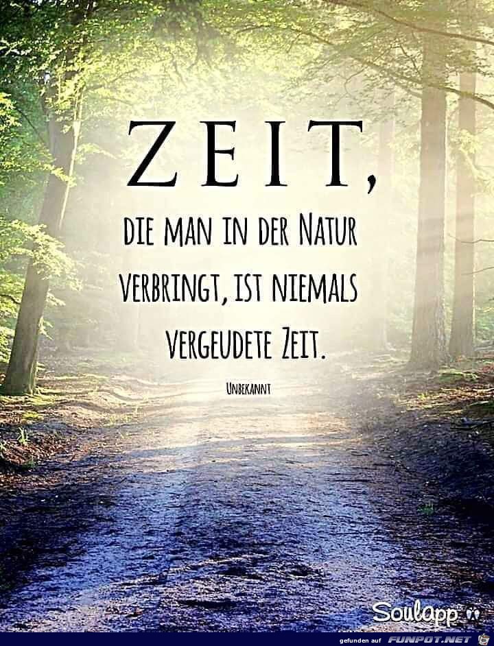 zeit die man