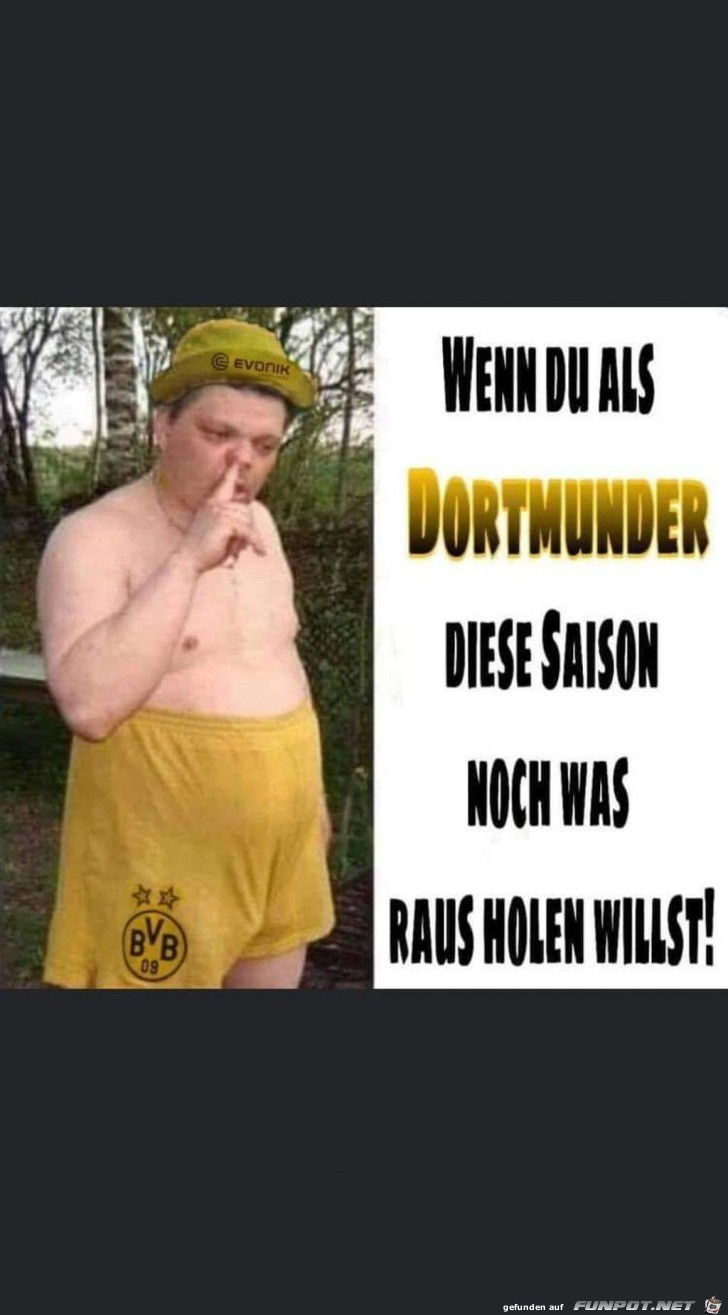 Wenn du als Dortmunder noch was rausholen willst