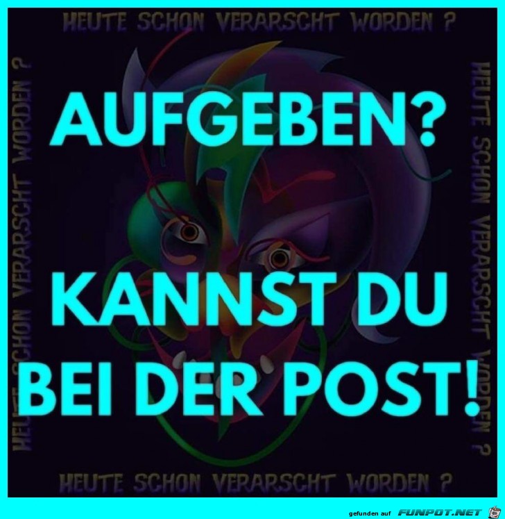 Aufgeben