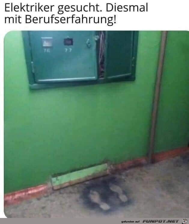 Berufserfahrung ist wichtig Berufserfahrung ist wichtig