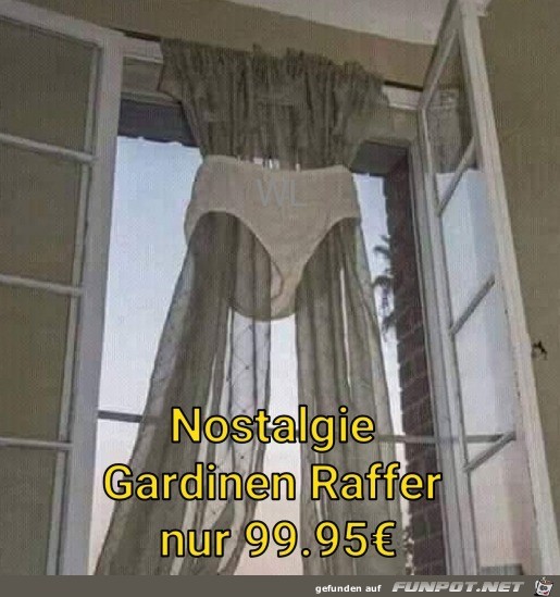 Super Gardinen-Raffer