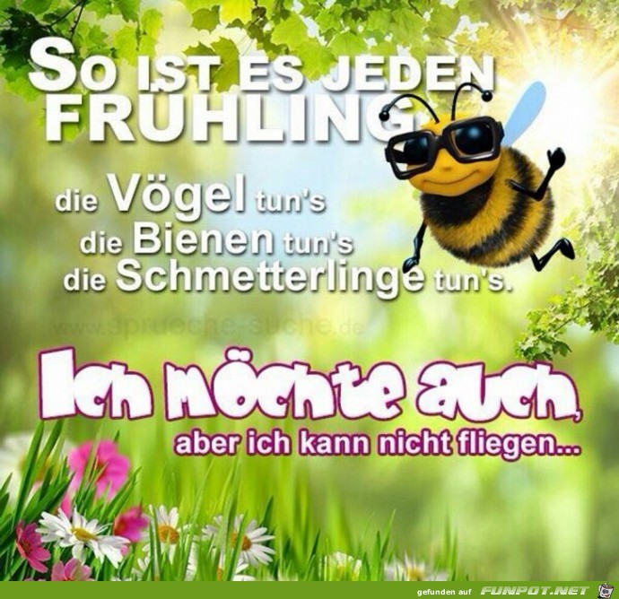 So ist es jeden Frhling