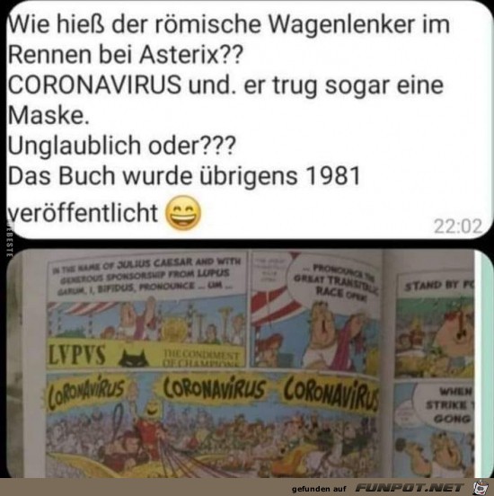 Der uralte Coronavirus