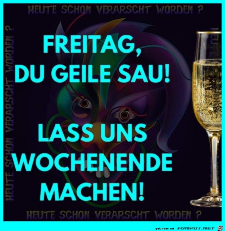 Es ist Freitag