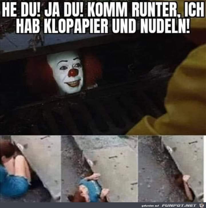 Einladung von Clown