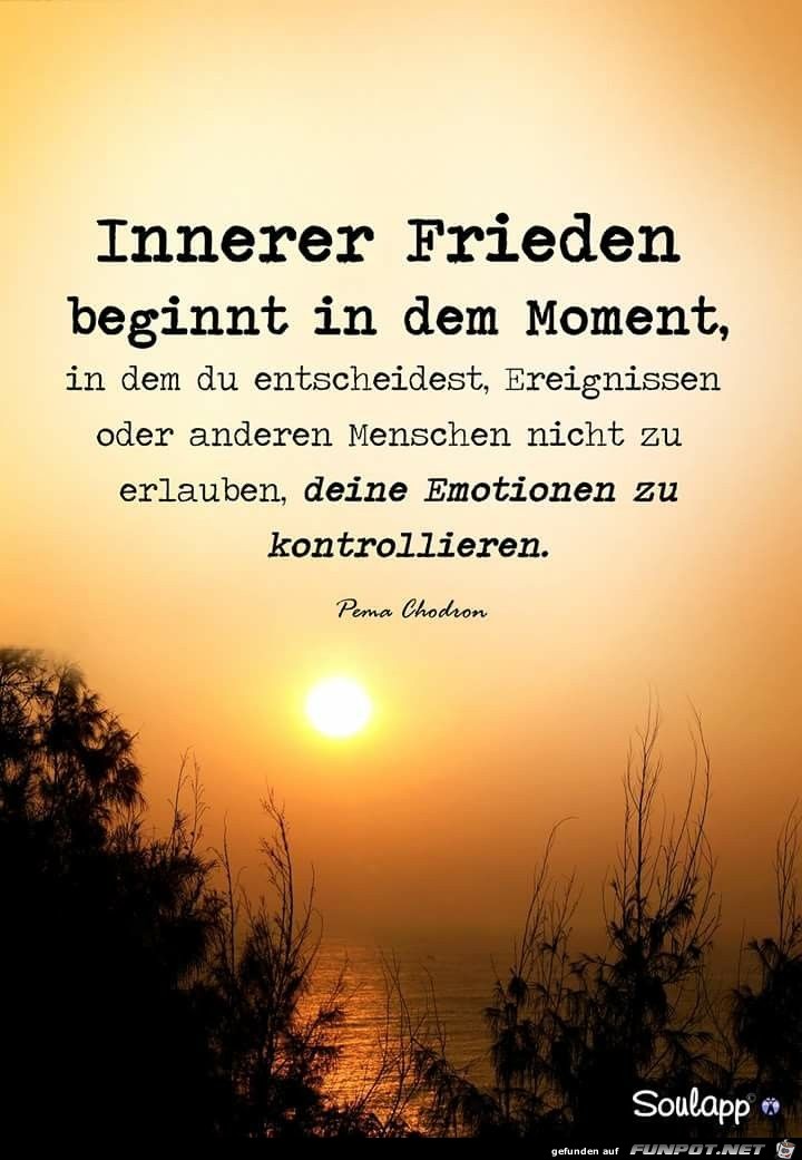 Innerer Frieden beginnt