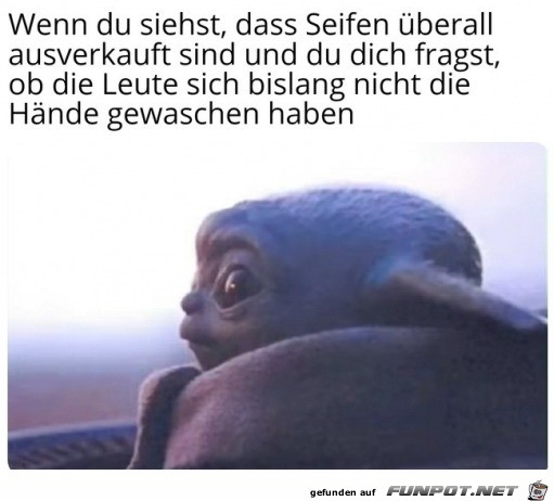 Seifen sind ausverkauft