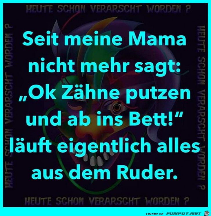 Es luft alles aus dem Ruder