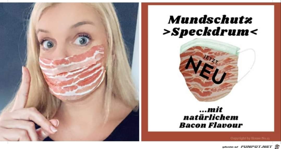 Geschmackvoller Mundschutz Geschmackvoller Mundschutz