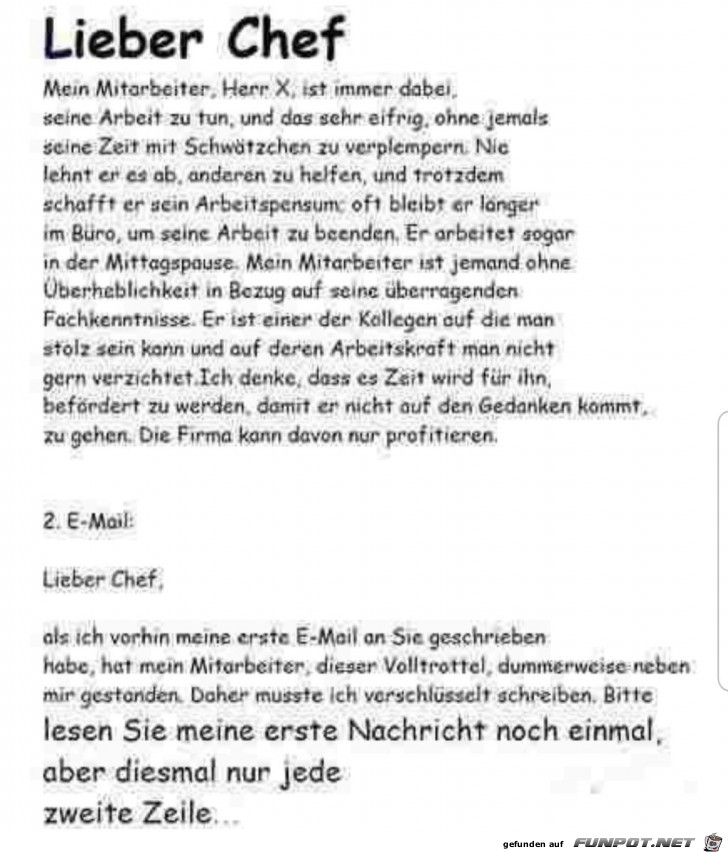 Lieber Chef Lieber Chef