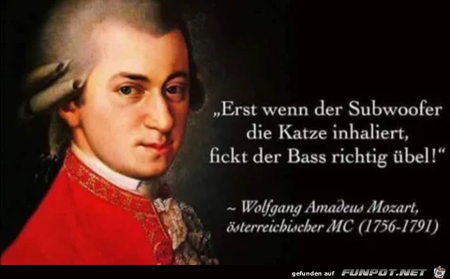 Mozarts Worte in der heutigen Zeit