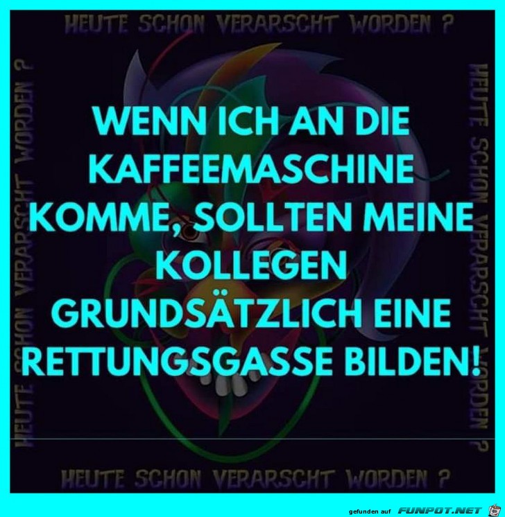 Rettungsgasse im Büro Rettungsgasse im Büro