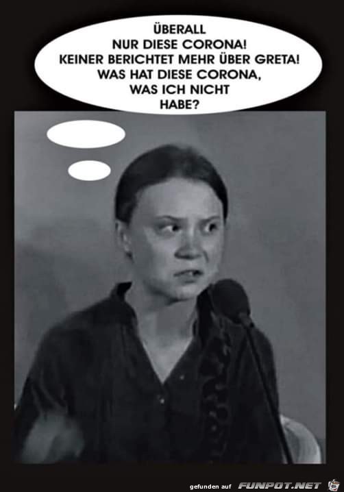 Corona vs. Greta Corona vs. Greta