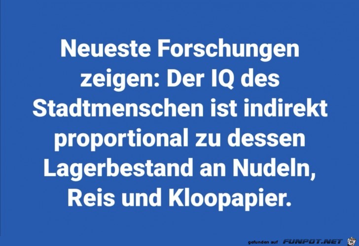 Neuste Forschungen zeigen