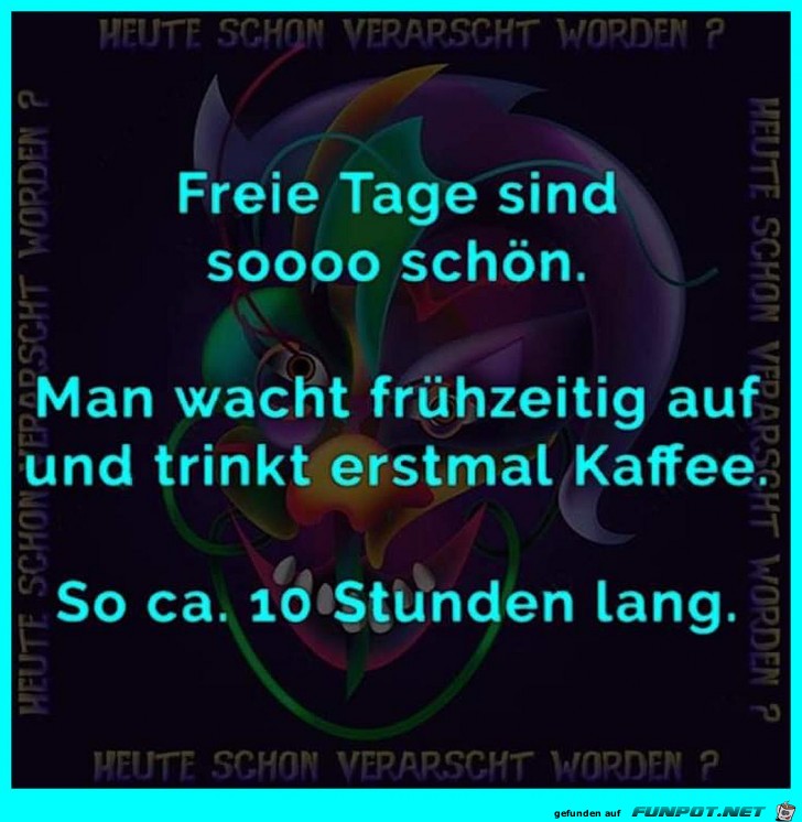 Freie Tage Freie Tage