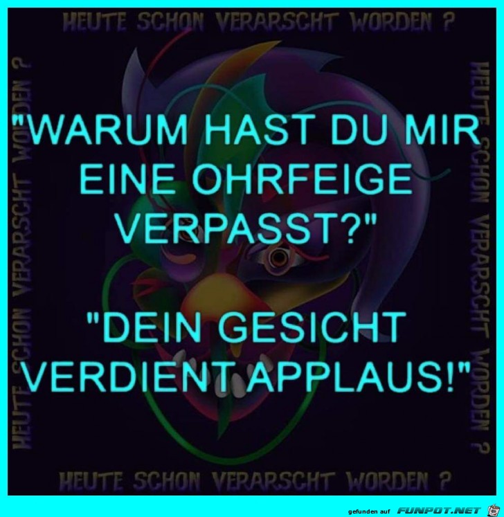 Ohrfeige Ohrfeige