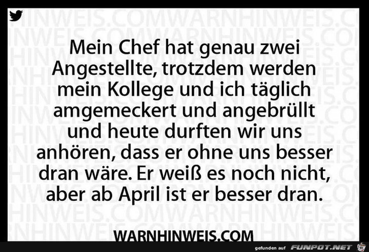 Wenn der Chef nur meckert Wenn der Chef nur meckert