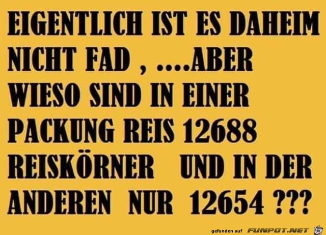 Nicht fad