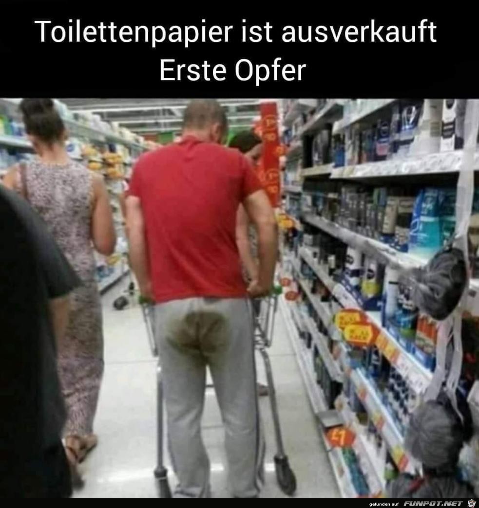 Erste Opfer