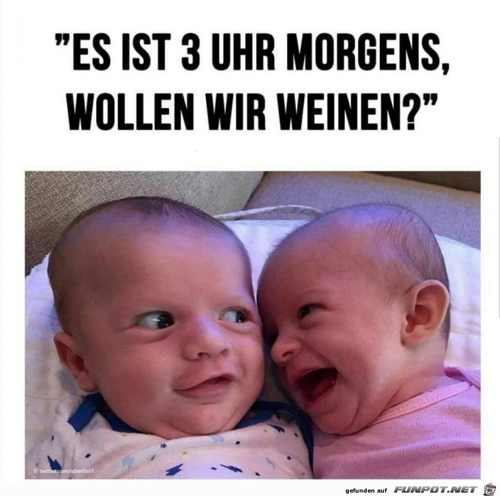 es ist drei Uhr morgens