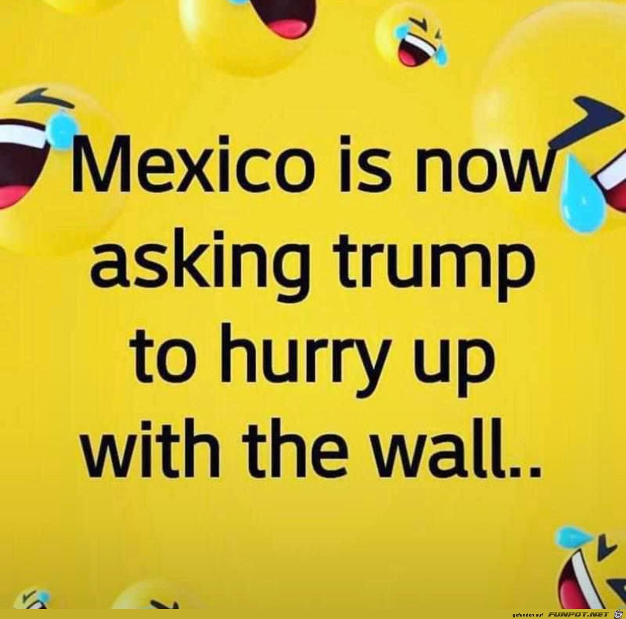 Mexico will die Mauer