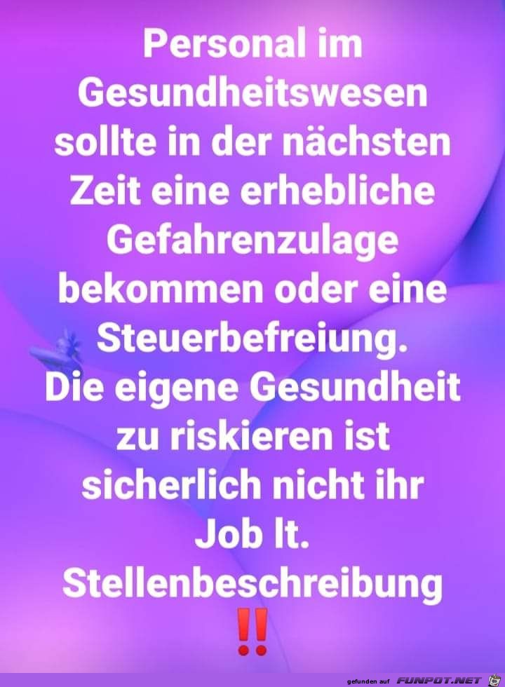 Falsche Stellenbeschreibung