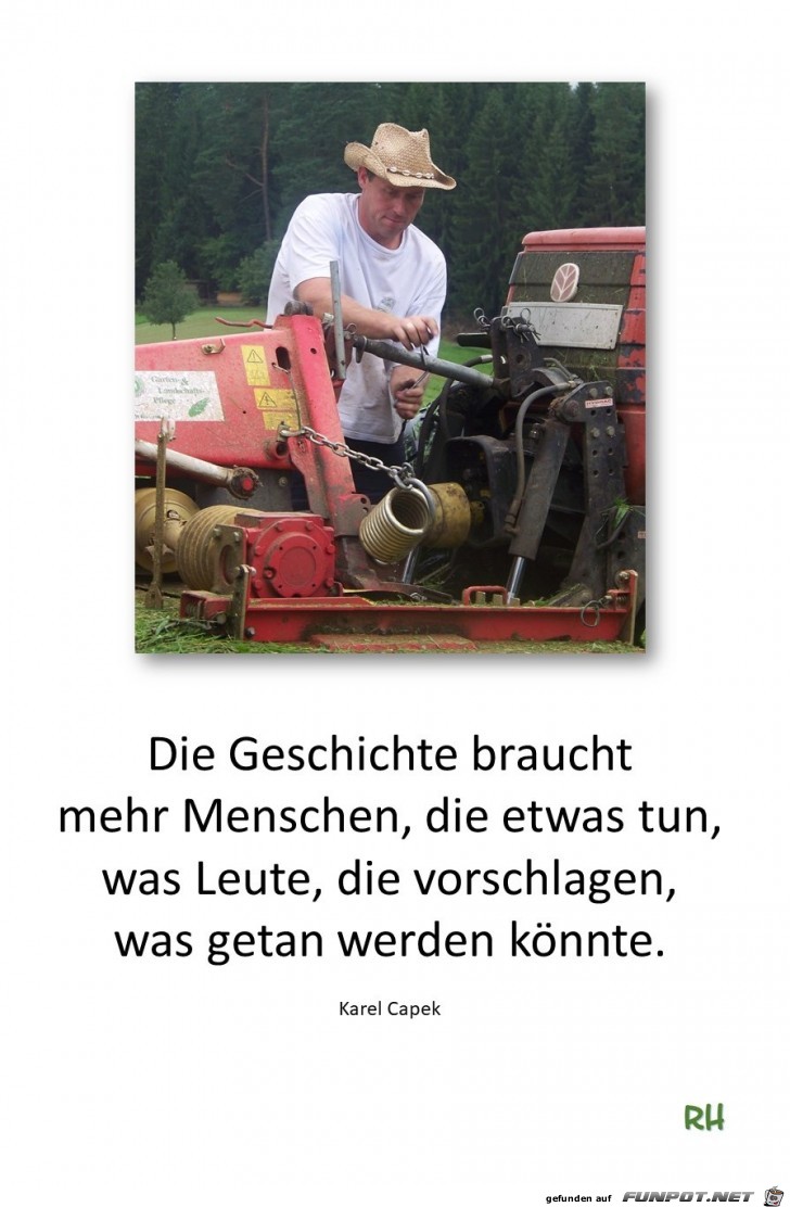 Die Geschichte braucht