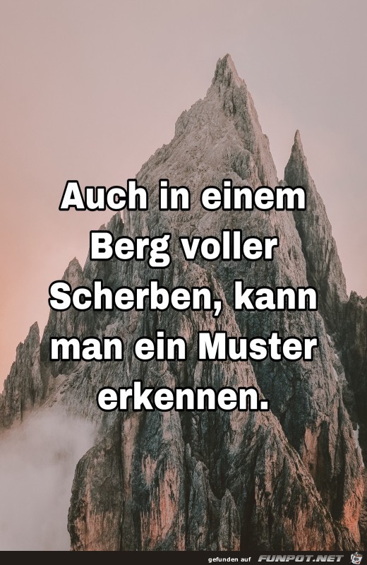 auch in einem Berg