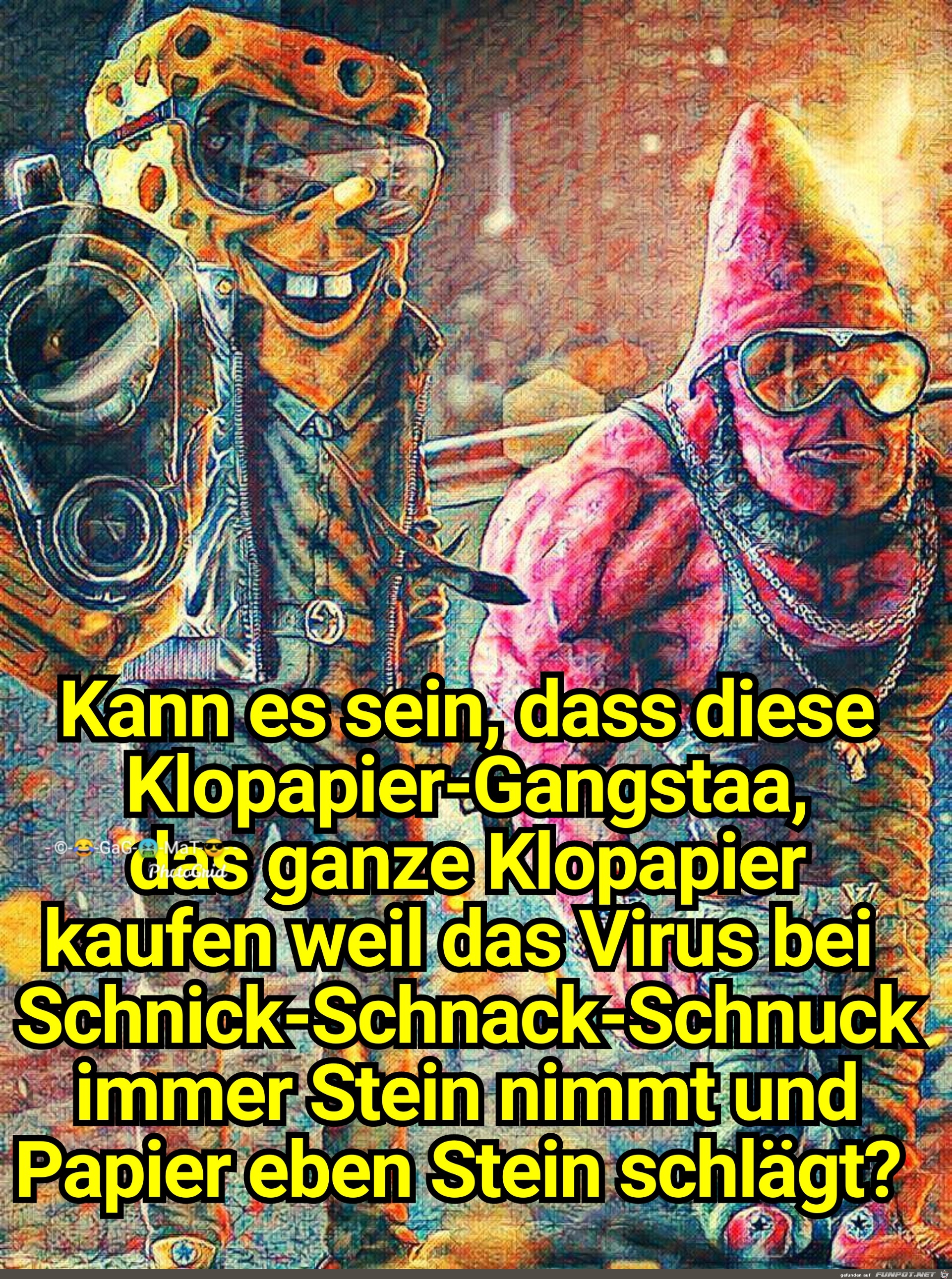 Klopapier-Gang Klopapier-Gang