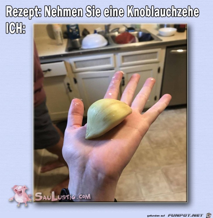 Eine-Knoblauchzehe