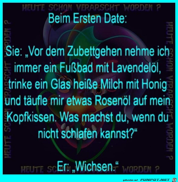 Das erste Date