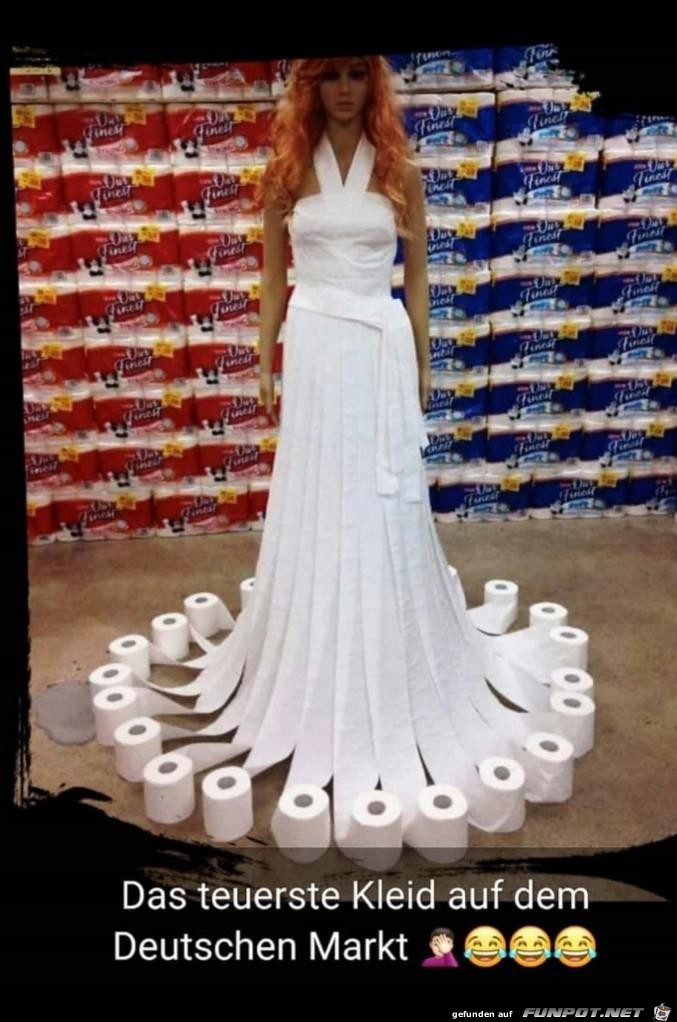 Das teuerste Kleid